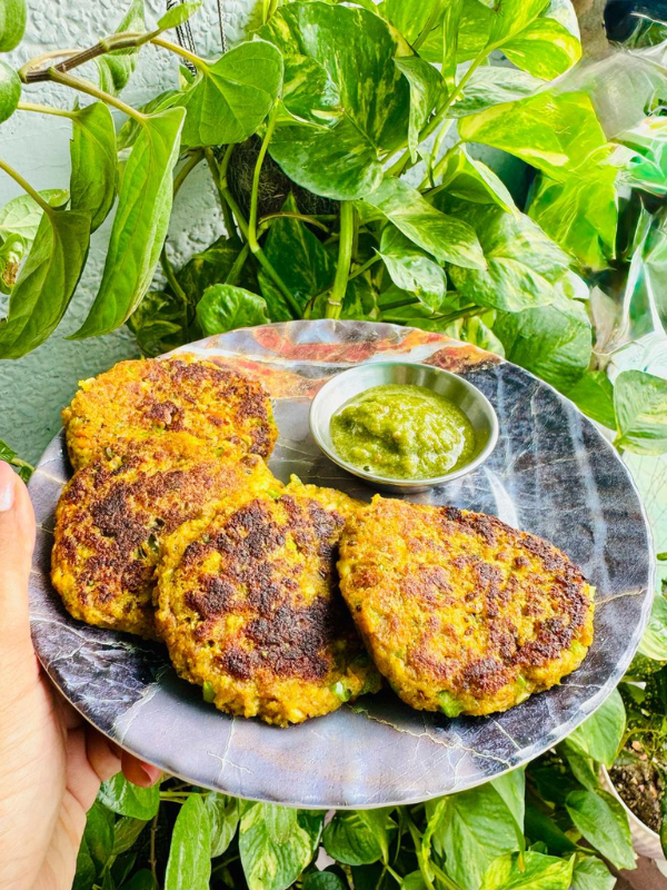 soya chunks tikki (4 5 pcs)